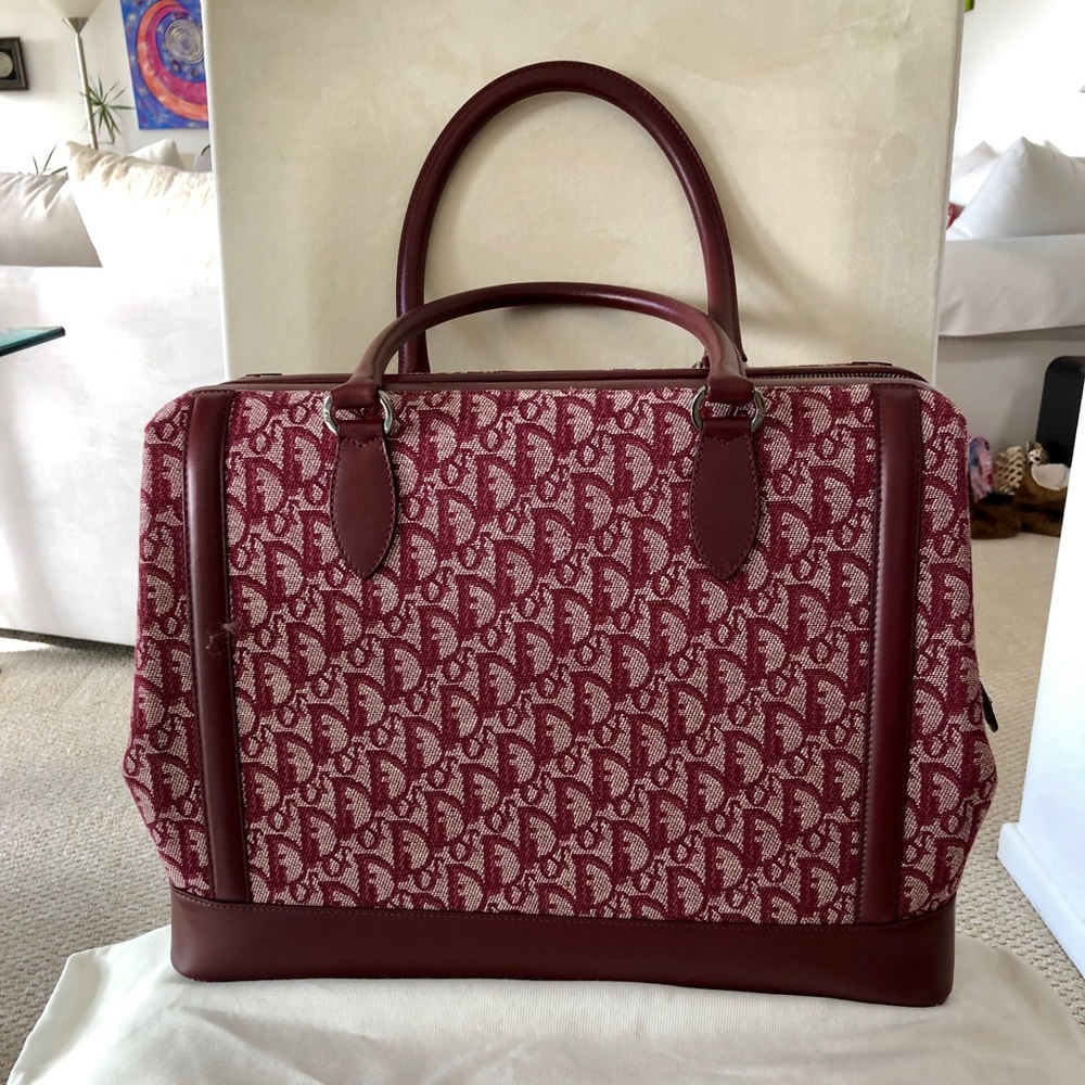 Unused Christian Dior Monogram Large Doctor’s Bag